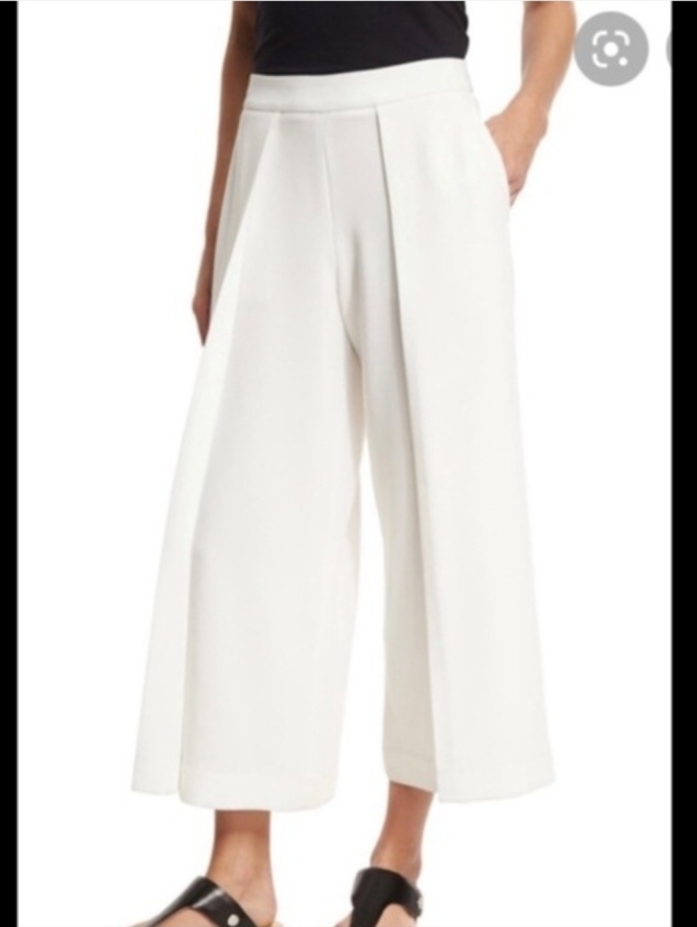 Rag & Bone Rowe Wide Leg Cropped Pant Size 6